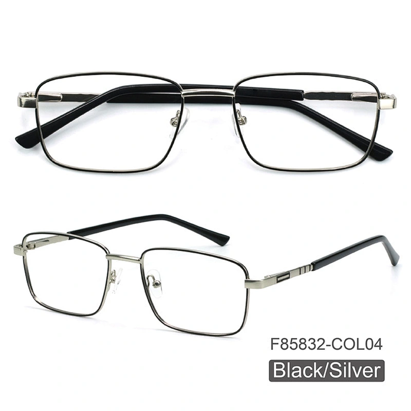 2021 Wholesale Promotional Cheap Glasses Mens Metal Eyeglasses Frames Spectacle Small Squared Optical Frames
