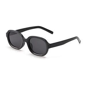 New latest model oval concave sun glasses 10 colors trend retro women sunglasses