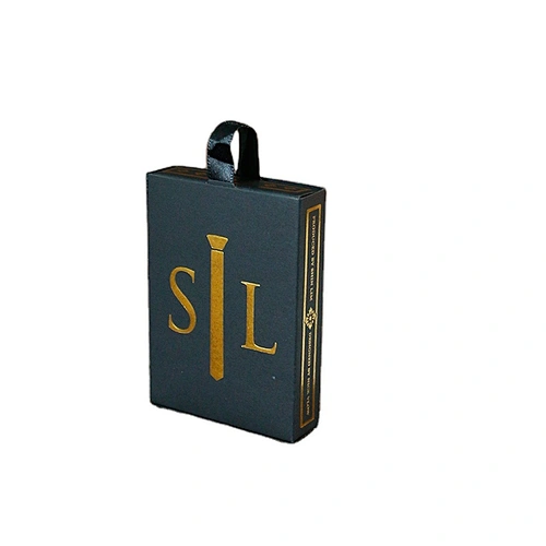 Best Selling perfume packing Boxes Black Sliding paper card drawer box