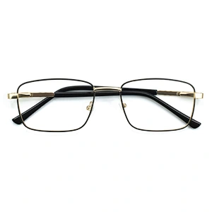 2021 Wholesale Promotional Cheap Glasses Mens Metal Eyeglasses Frames Spectacle Small Squared Optical Frames