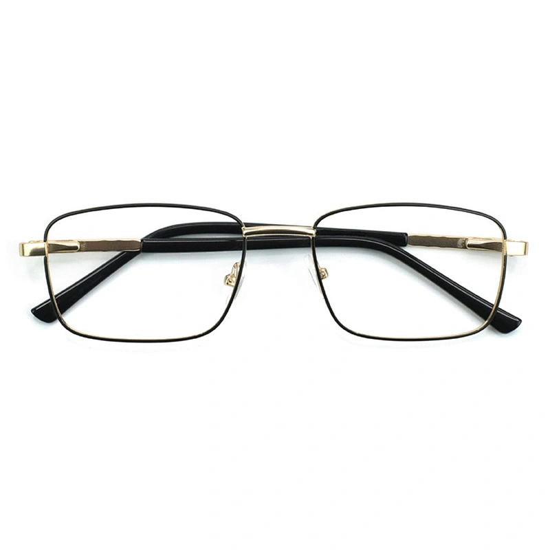 2021 Wholesale Promotional Cheap Glasses Mens Metal Eyeglasses Frames Spectacle Small Squared Optical Frames