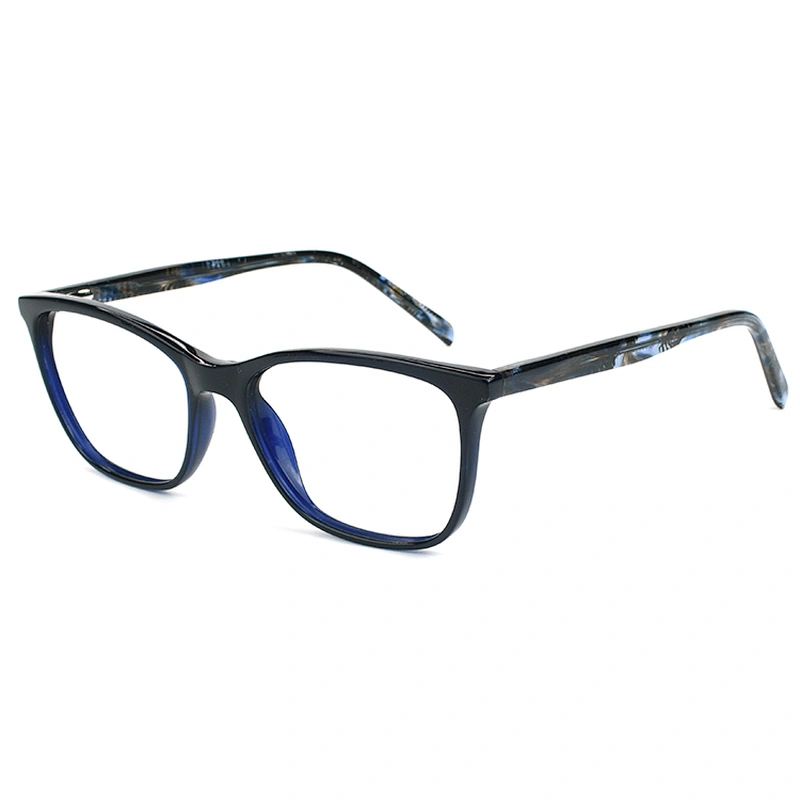ODM blue light blocking glasses acetate square eyewear optical frames