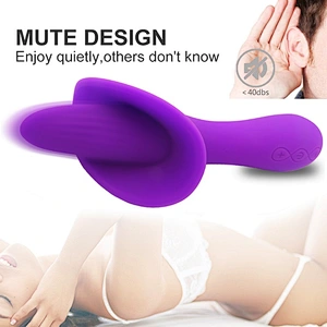 Tongue licking vibrator Lily flower G sport  Clitoris Stimulator sextoy adult toy