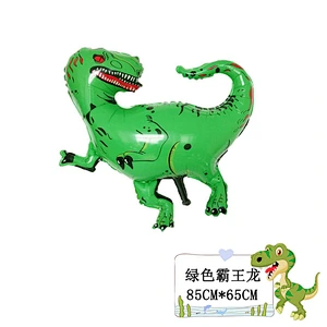 wholesale Adult Toys New Toys animal Dinosaur theme balloons kids birthday party foil dinosaur Balloons
