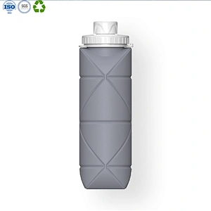 Silicone collapsible bottle