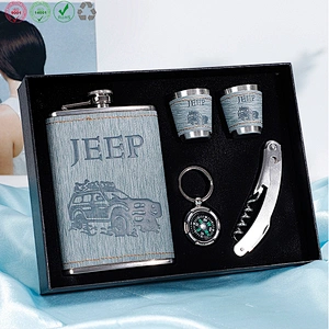 PU wrapped wine bottle gift set