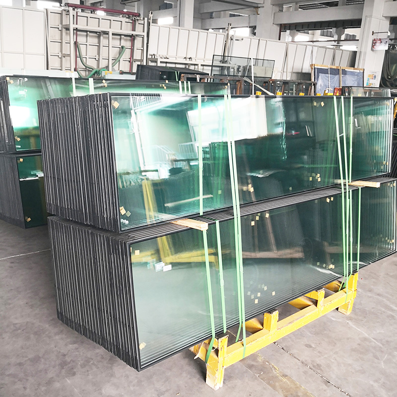 Double glazing low e insulated tempered igu glass unit