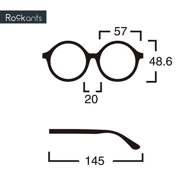 fashion vintage black sunglasses High-Definition Visual Flexible Anti-Impact Sunglasses