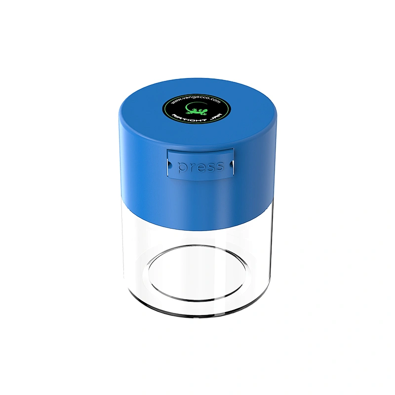 New Product 300ml Smell Proof Jar Plastic Herb Vacuum Weed Jar With Lid