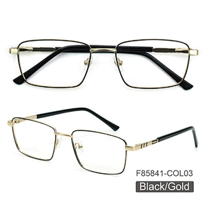 Manufacturers competitive eyeglasses frames brand square Metal Glasses Frames trendy eyewear