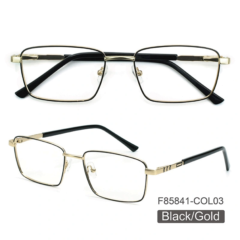 Manufacturers competitive eyeglasses frames brand square Metal Glasses Frames trendy eyewear