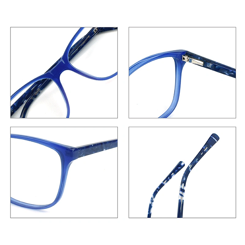 Most Popular Blue Light Blocking Glasses Frame Anti Eyestrain Eyeglasses square Light Computer Radiation Eyewear