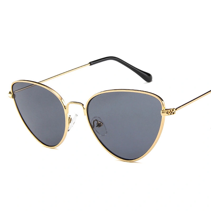 New Triangle Alloy Frame Sunglasses Men Women 2021 Fashion Shades UV400 Vintage Glasses