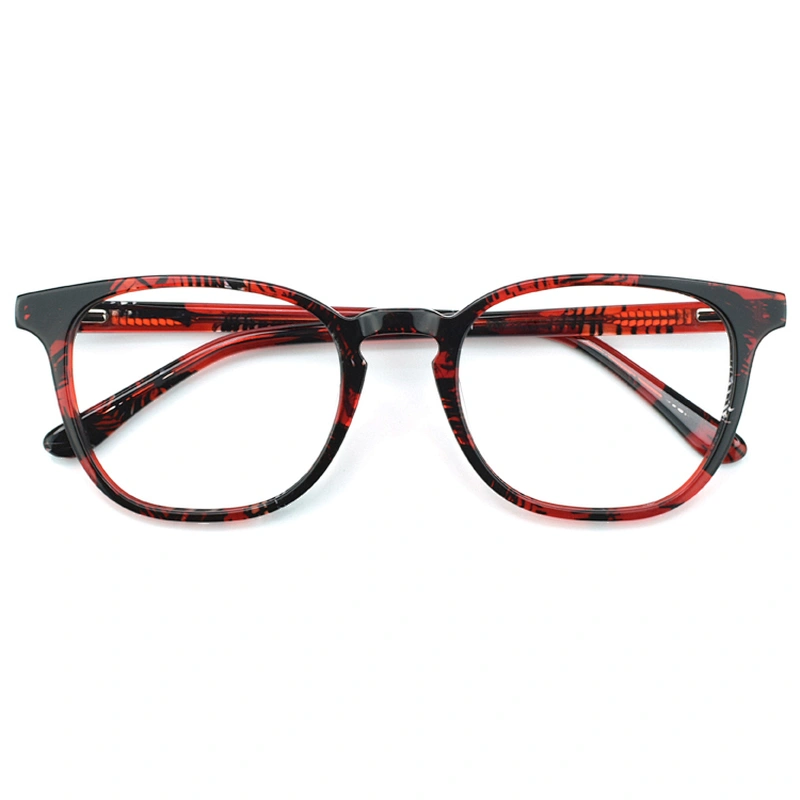 PH2211 competitive price inventory optical frames 6 colors round acetate eyeglasses
