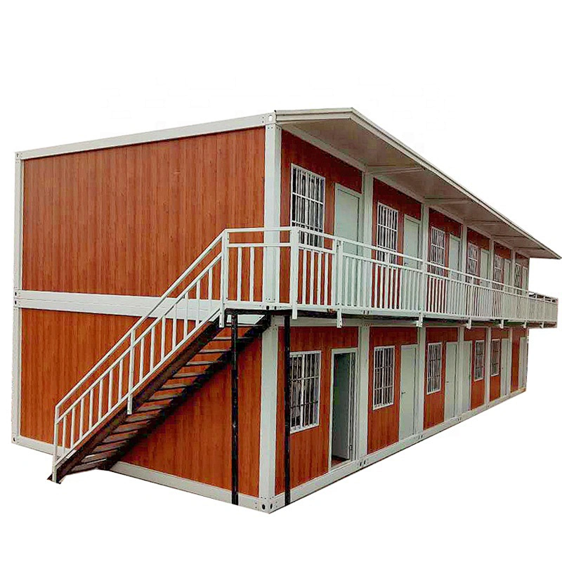 Oficina de la casa del contenedor plegable moderno de lujo de 20 pies de derribo