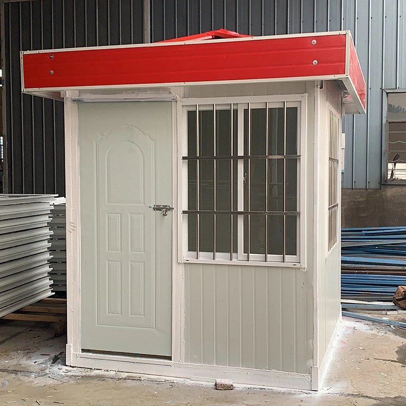 Created Design Small Square for Guard Room Prefabricated Container House
