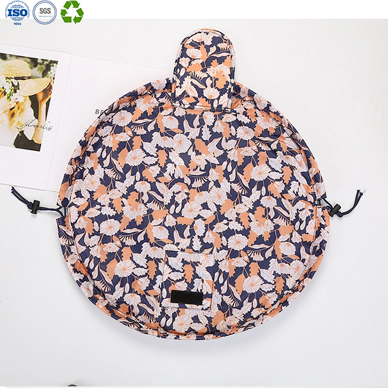 Waterproof Round Cosmetic Bag