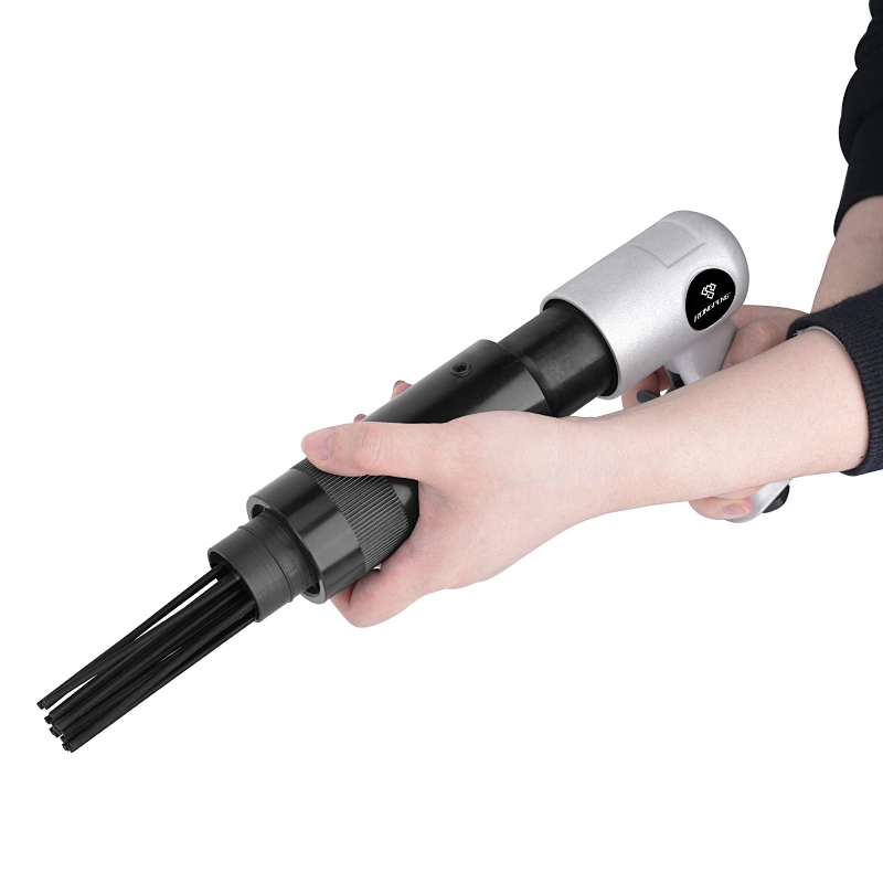 RONGPENG RP7658 Pneumatic Air Needle Scaler Rust Removal Gun Air Hammer Small Rust Remover Tools