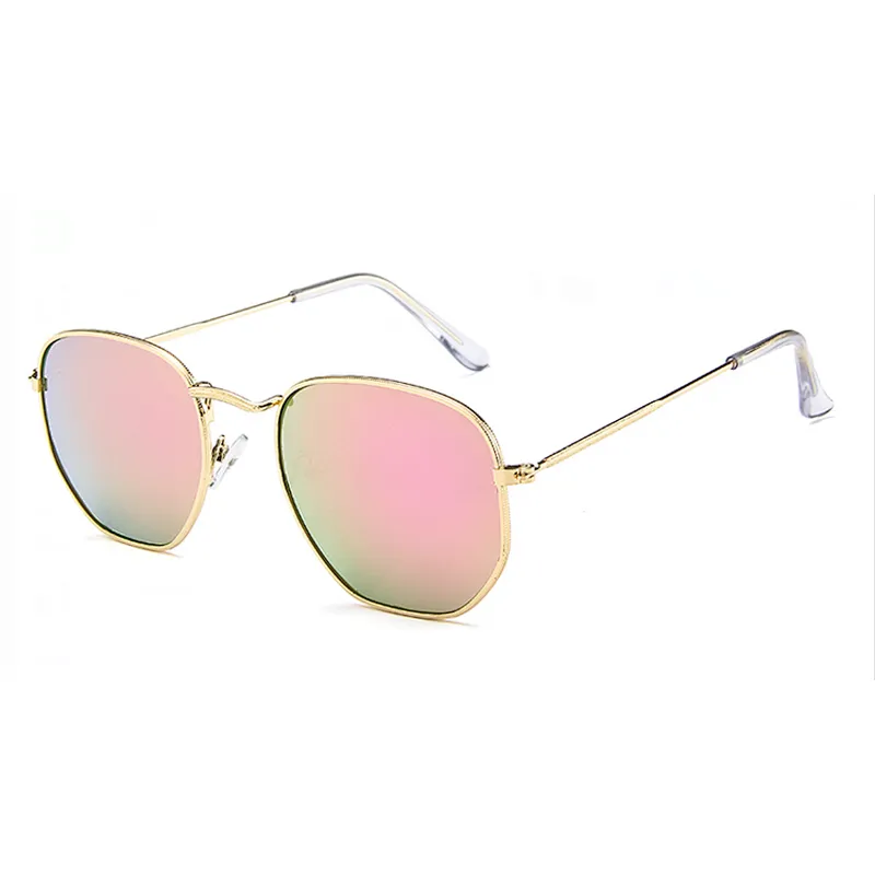 Classic High End Sunglasses Men Driving Sun Glasses Metal Mirror Eyewear Male