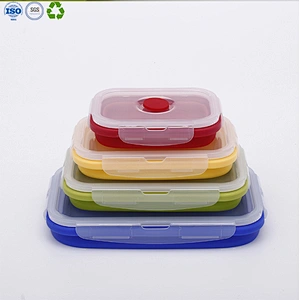 Collapsible Silicone Lunch Box