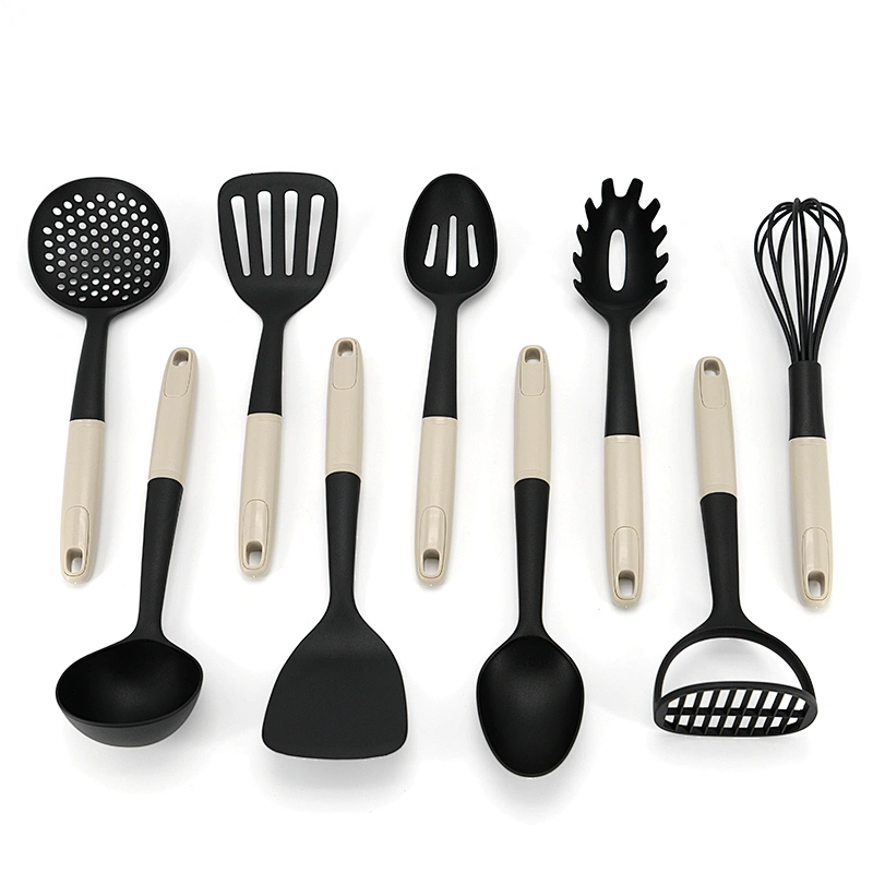 High Quality Cooking Tools Nylon Modern Kitchen Utensils Best Selling Kitchen Gadgets Fresh Series Nylon Slotted Spoon