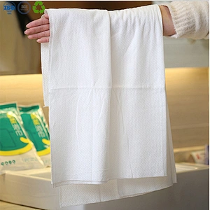 100% cotton disposable compressed