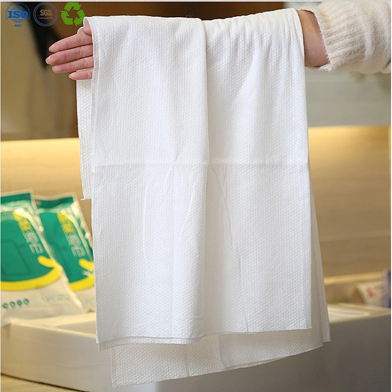 100% cotton disposable compressed