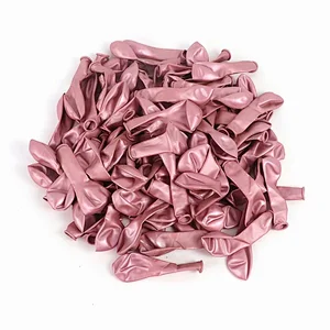 8 Colors 5 inch Metallic Chrome Latex Helium Balloons Birthday Party Decorations