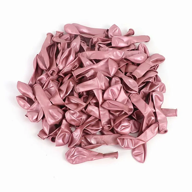 8 Colors 5 inch Metallic Chrome Latex Helium Balloons Birthday Party Decorations