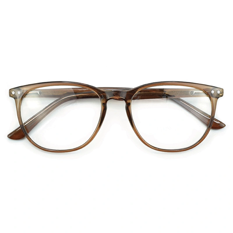 New design custom CP round eyewear optical eyeglasses colorful frame spectacle