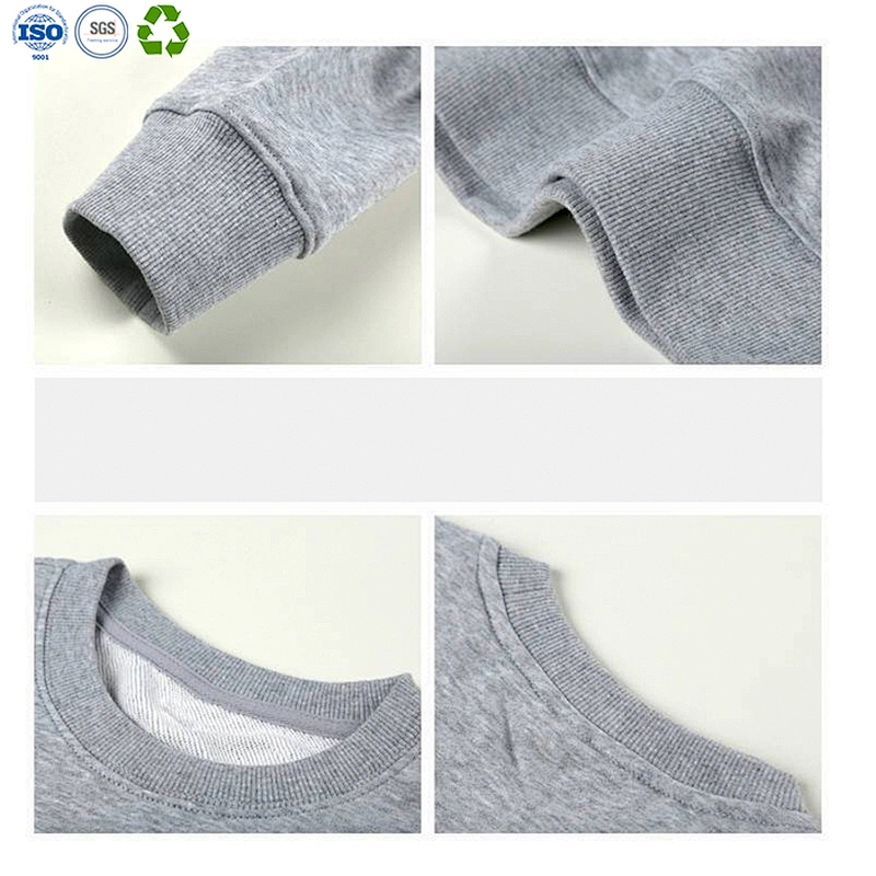 Round neck long sleeve T-shirt