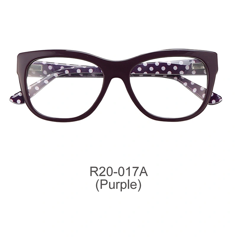 Newest design acetate colorful pattern frames glasses optical eyewear eyeglass for adults