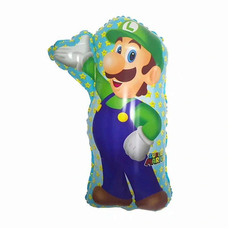 Mario Foil Helium Balloons Super Mary Cartoon Balloons Kids Toy Birthday Party Decoration Cartoon Character Theme Balloons