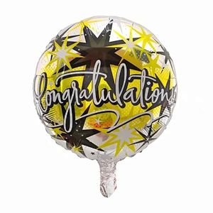 Hot Sale 18 Inch Square Shape Party Decoration Foil Balloon Graduation Balloons Manufactures