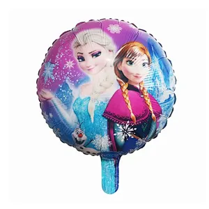 18inch Disney Princess Foil Balloons Elsa Frozen Helium Balloon Birthday Party Balloon Baby Shower Girl Birthday Decorations Kids Toy