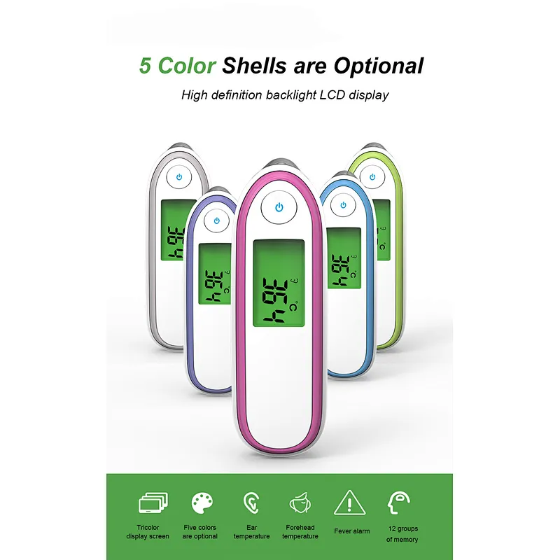 Three-piece suit Infrared Thermometer Smart Electronic Sphygmomanometer Finger Clip Pulse Oximete