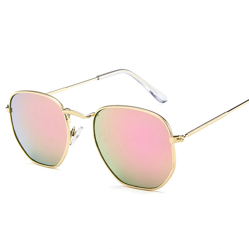 Classic High End Sunglasses Men Driving Sun Glasses Metal Mirror Eyewear Male