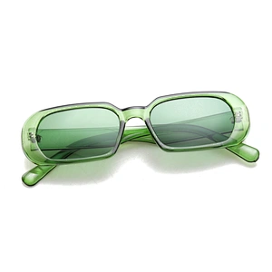Retro style oval frame sun glasses ins fashion personality small frame eyewear glasses sunglasses