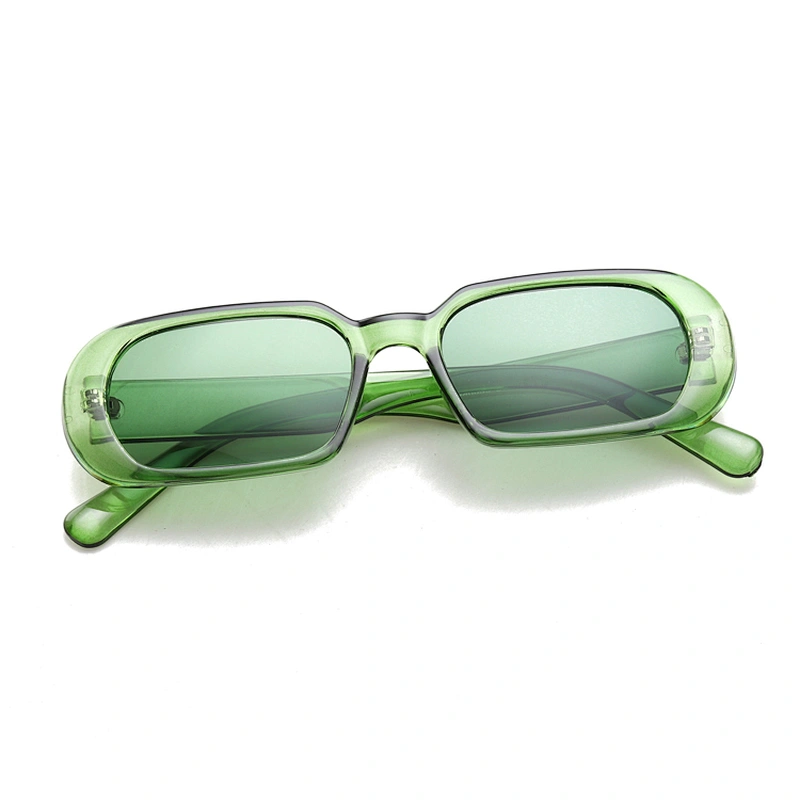 Retro style oval frame sun glasses ins fashion personality small frame eyewear glasses sunglasses