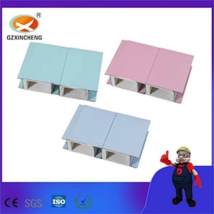 Material de construcción incombustible Panel sándwich de magnesio y vidrio para hospitales