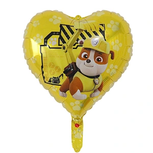 Cartoon Dog Patrol Paw Globos Aluminum Foil Balloon Children Kids Toy Birthday Party Baby Shower Decoration Balloon
