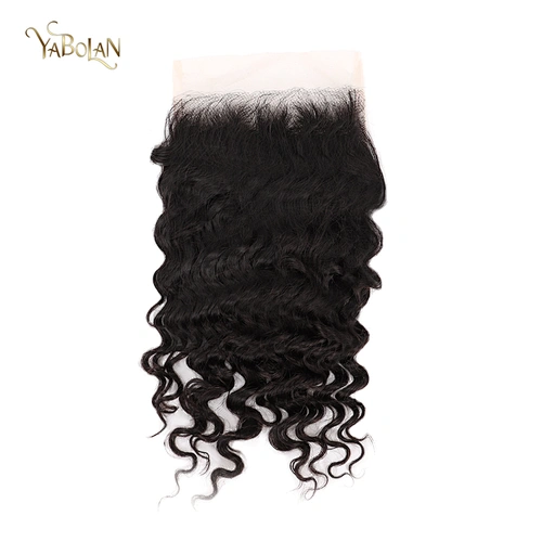 5x5 Transparent Lace Closure Water Wave