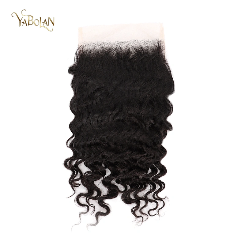 5x5 Transparent Lace Closure Water Wave