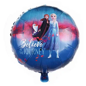hot sale high quality frozen foil balloons kids toy party decoration princes helium ballon