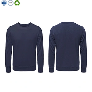 Round neck long sleeve T-shirt