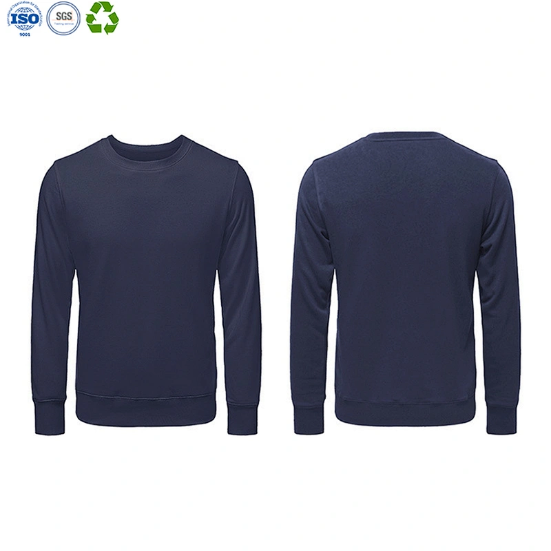 Round neck long sleeve T-shirt