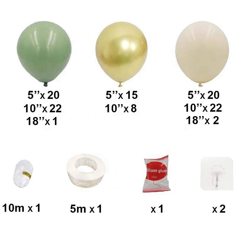 Latex Balloon Garland Arch Kit Balloons for Wedding Birthday Balloon Backdrop Graduation Party Globos