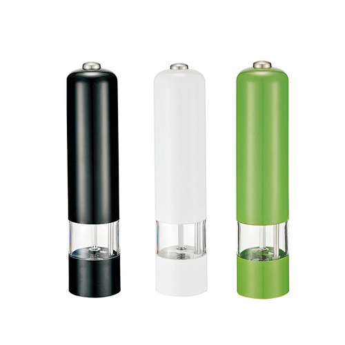stainless steel electric salt and pepper grinders