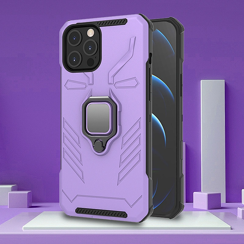 2023 New Design Mobile Back Cover 360 Ring Holder Cell Android Phone Case For iPhone 11 12 Pro Max Mini