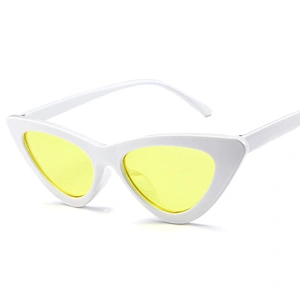 New arrivals 2021 women sunglasses 16 colors wholesale small fashion female triangle sunglasses custom logo